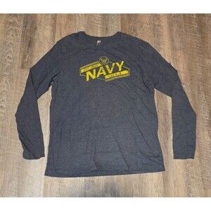 Ouray Shirt Long Sleeve Navy USA Military Gray Size XL Lightweight